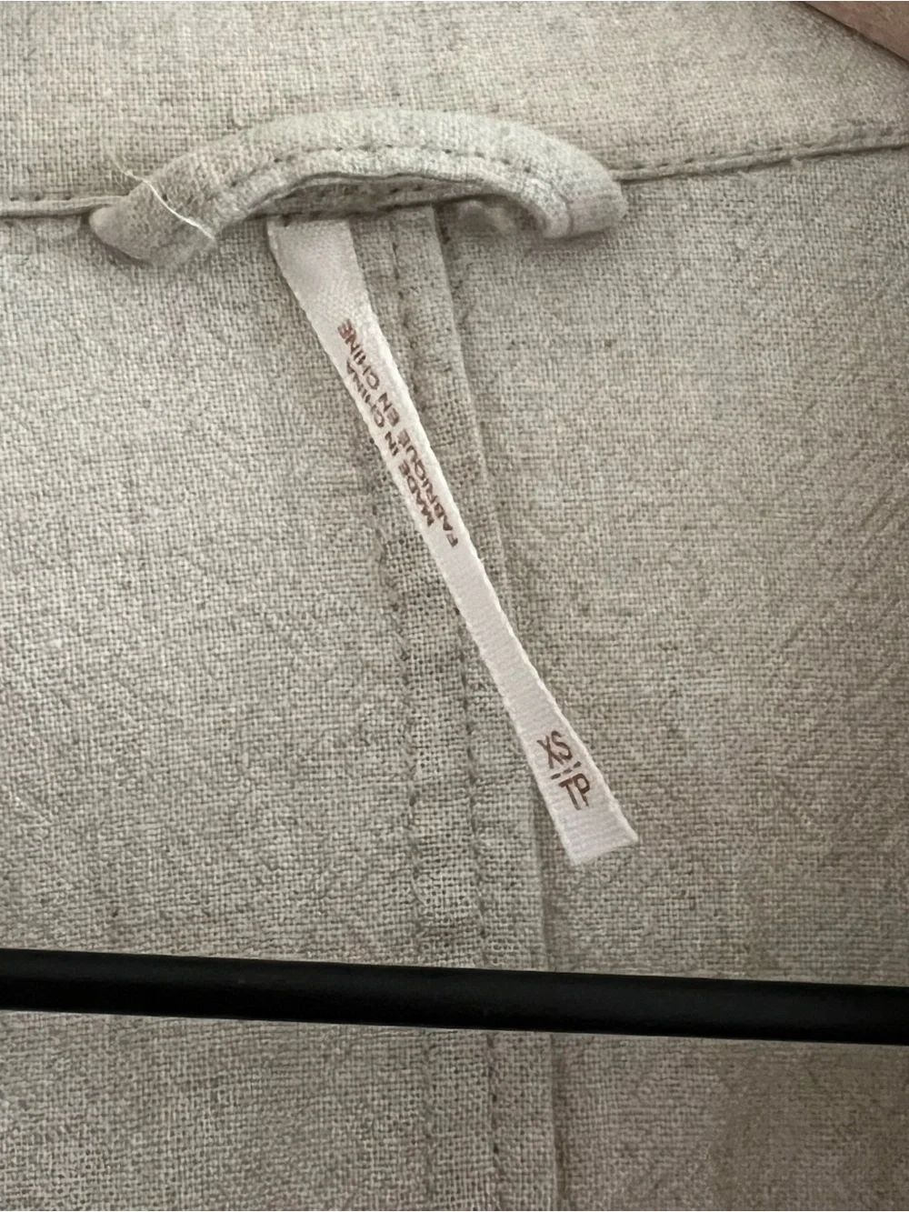 Free People Sweet Melody trench, XS- Light Beige - Picture 8 of 8